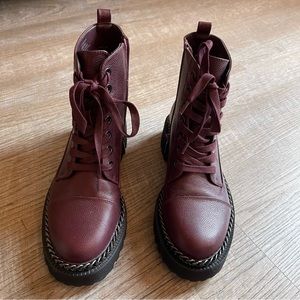 Vince Camuto Mindinta Chain Trim Combat Boot